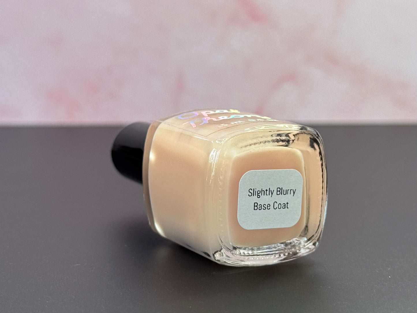 Slightly Blurry Base Coat