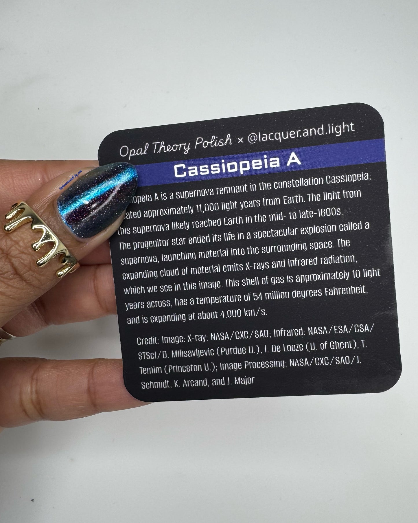 Starcrossed Info Cards