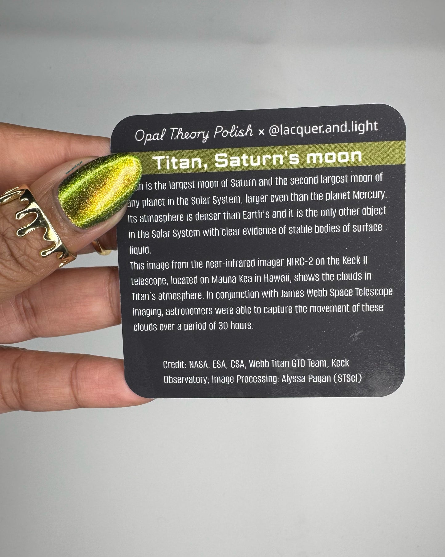 Starcrossed Info Cards