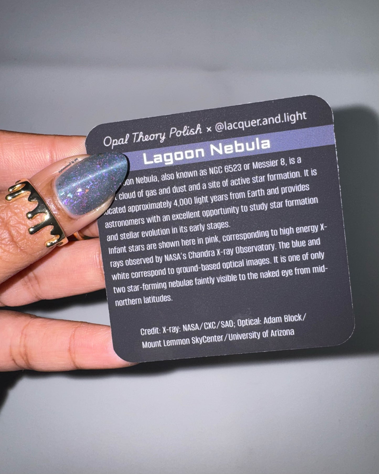 Starcrossed Info Cards